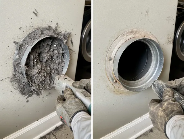 Professional clogged vent cleaning by Georgetown Dryer Vent Cleaning in Georgetown