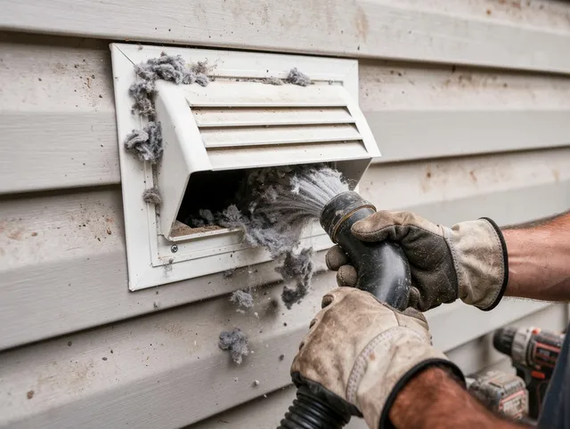 Professional dryer vent cleaning by Georgetown Dryer Vent Cleaning in Georgetown