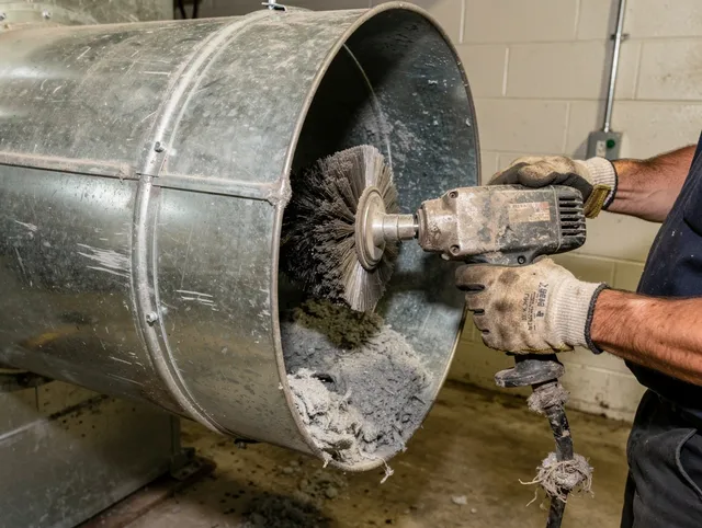 Industrial-grade dryer vent cleaning by Georgetown Dryer Vent Cleaning in Georgetown