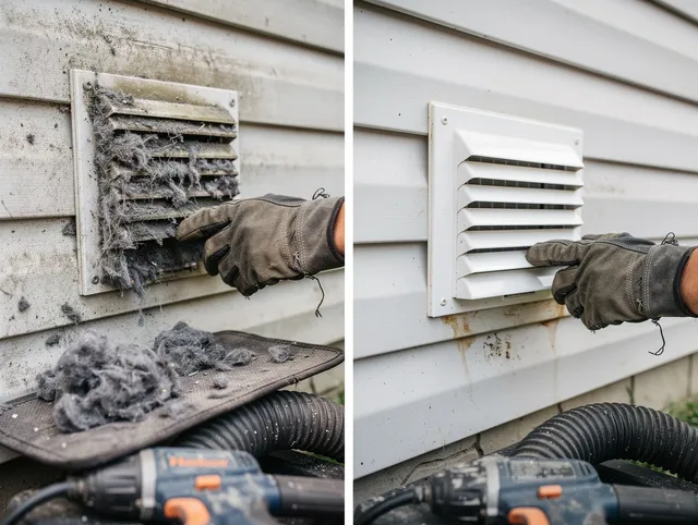 Residential dryer vent cleaning by Georgetown Dryer Vent Cleaning in Georgetown
